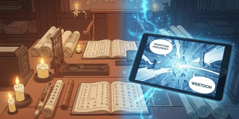 【ナノ魔神】原作小説とWEBTOON版の違い――描かれ方の対比