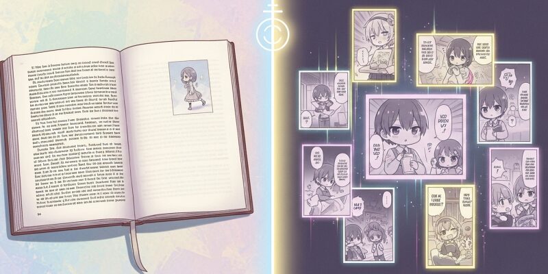 【テムパル】原作（小説／漫画）での描写はどう違う？――メディア差で誤読は生まれる？