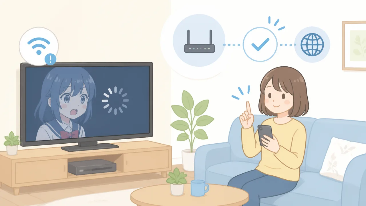 アニメが途中で止まる原因と対処法を端末・回線別に解説