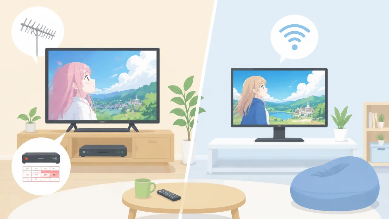 アニメを見るならテレビとモニターどっち？違いと選び方をやさしく解説