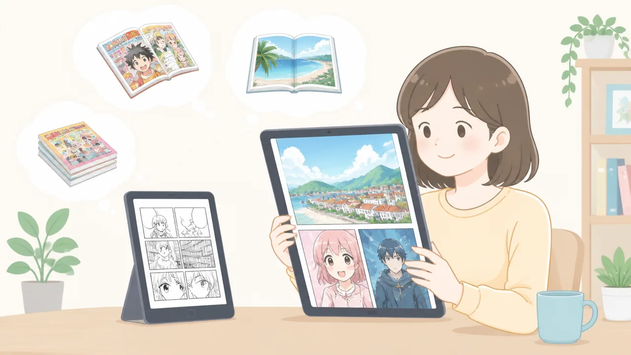 漫画を読むなら8インチと11インチどっち？選び方を比較