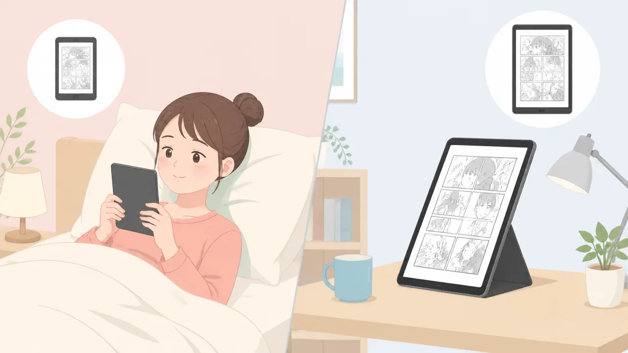 漫画を読むなら8インチと11インチどっち？選び方を比較