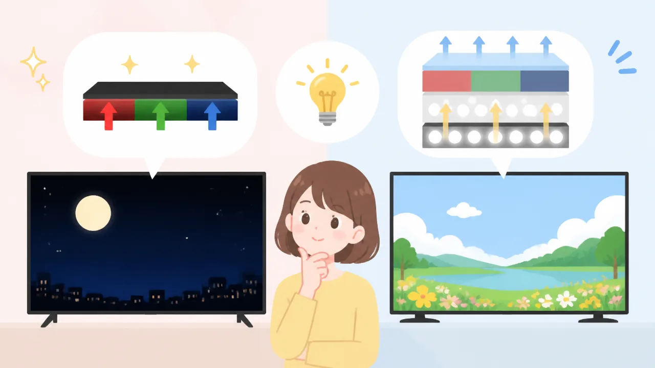 アニメを見るなら有機ELと液晶どっち?画質や価格の違いを比較