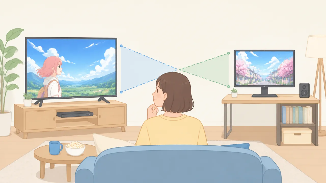 アニメを見るならテレビとモニターどっち？違いと選び方をやさしく解説