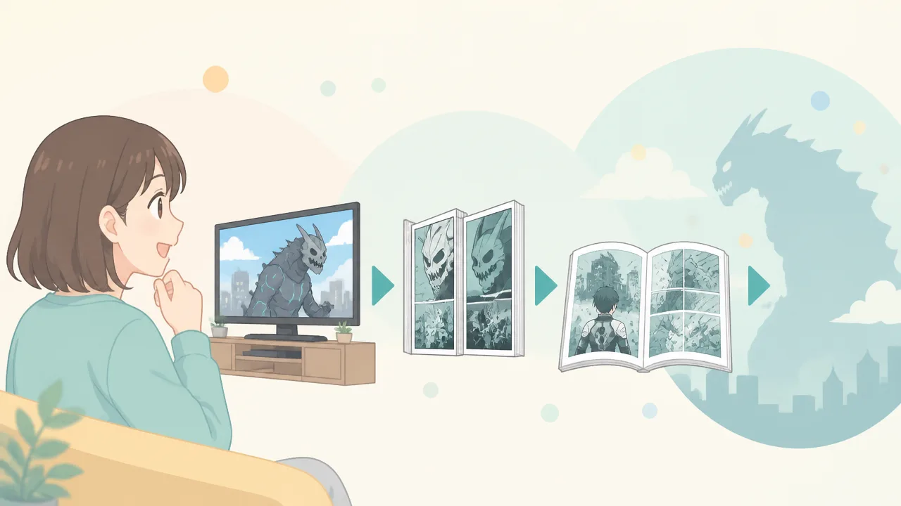怪獣8号のアニメ続きは原作何巻から?放送後の物語を解説