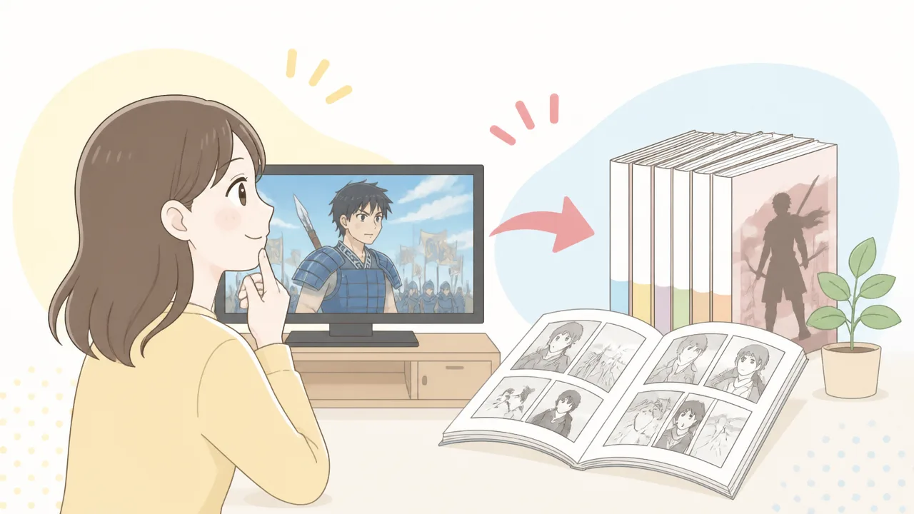 キングダムのアニメの続きは漫画の何巻から？読む順番も紹介