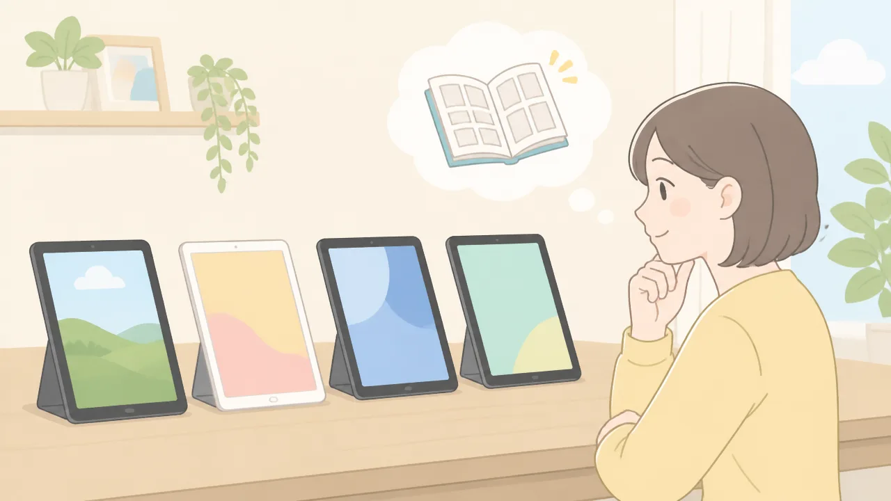漫画を読むだけなら安いタブレットでも十分？選び方と注意点
